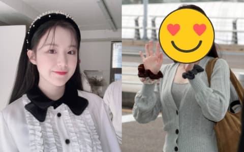 (G)I-DLE 舒華戴「超大護目鏡」返台⋯成防疫模範引熱議！網讚：「做什麼都很自然」