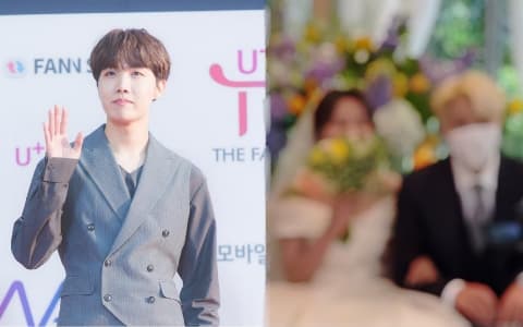 生圖也超能打！BTS j-hope出席姐姐婚禮新造型曝光...賀詞超感人惹哭全場