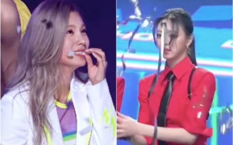 ITZY舞台演出尷尬紙黏牙！禮志專業應付自己都覺得爆笑XD