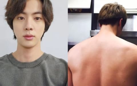 BTS Jin 公開體重近況「太平洋肩膀」網看傻！成員吐槽：他為了 XX 都不吃飯