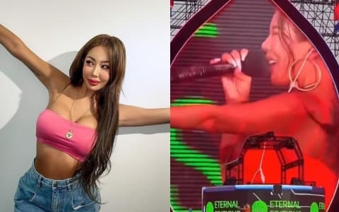 Jessi應對水槍攻擊臉的方法！網友激讚：「真正的藝人！」