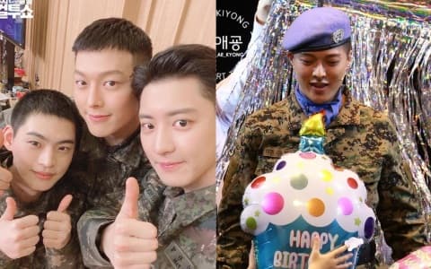 張基龍、EXO燦烈等藝人疑服役期間「擅離職役」！練習時間開生日趴！