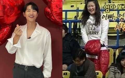 宋仲基學霸妹妹12年前出演綜藝畫面曝光！展現兩人一直以來的溫暖兄妹情ღ