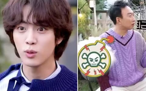 BTS成員Jin錄製過程中大爆朴明洙秘密？！朴明洙：「給我安靜點！」