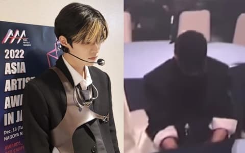 【韓網熱評】Stray Kids在《2022 AAA》頒獎典禮上「抬不起頭」！理由笑翻網友！