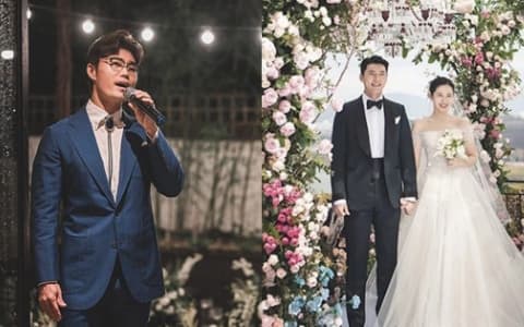 金範洙公開為玄彬♥孫藝真婚禮演唱祝歌的「幕後故事」!「感覺像頒獎禮!」