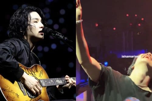 防彈SUGA演唱會上看到粉絲手機忍不住爆笑!全因自己先前一句「不要iPhone!」