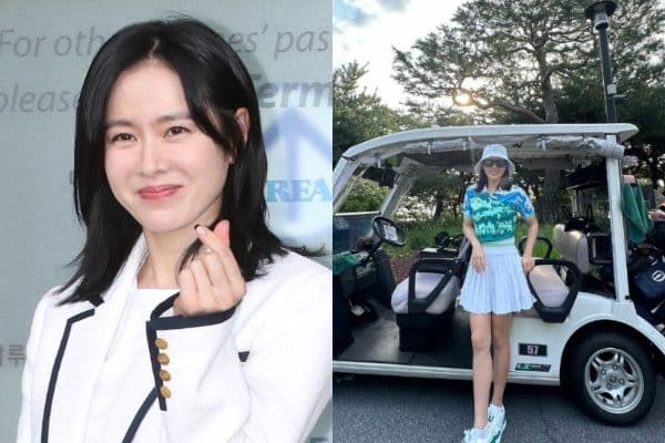 變相放閃！孫藝真使喚親親老公拍長腿美照！超聽話玄彬拍好卻被嫌棄XD
