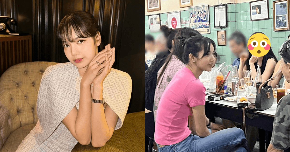 BLACKPINK Lisa親民現身曼谷餐廳!韓媒意外揭同桌竟是「三星小公主」!