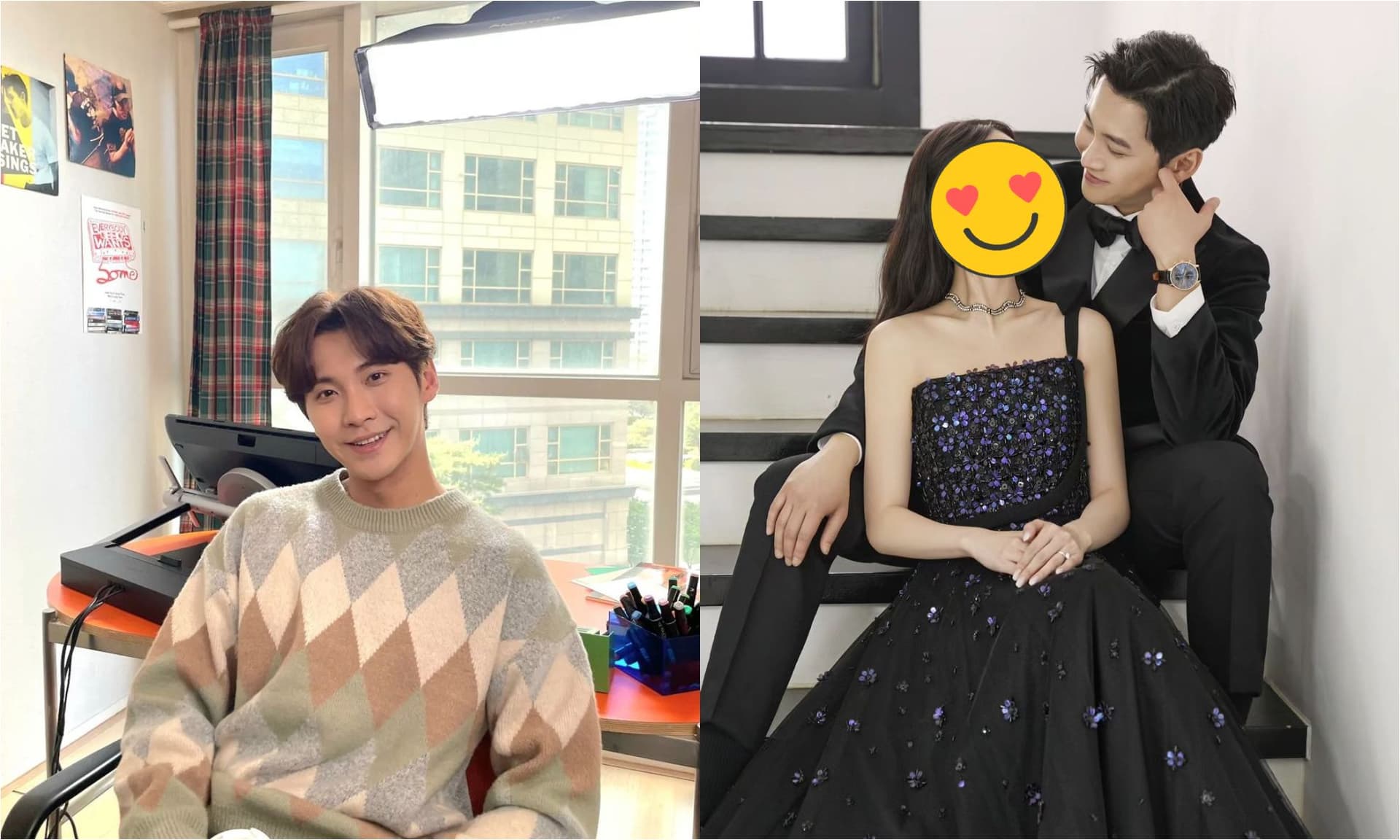 宋承炫驚喜公開超美未婚妻！甜蜜婚紗照曝光連鄭容和都現身祝賀