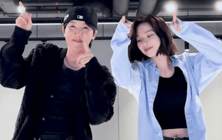 韓娛熱議-Karina&j-hope<Sweet Dreams > Challenge