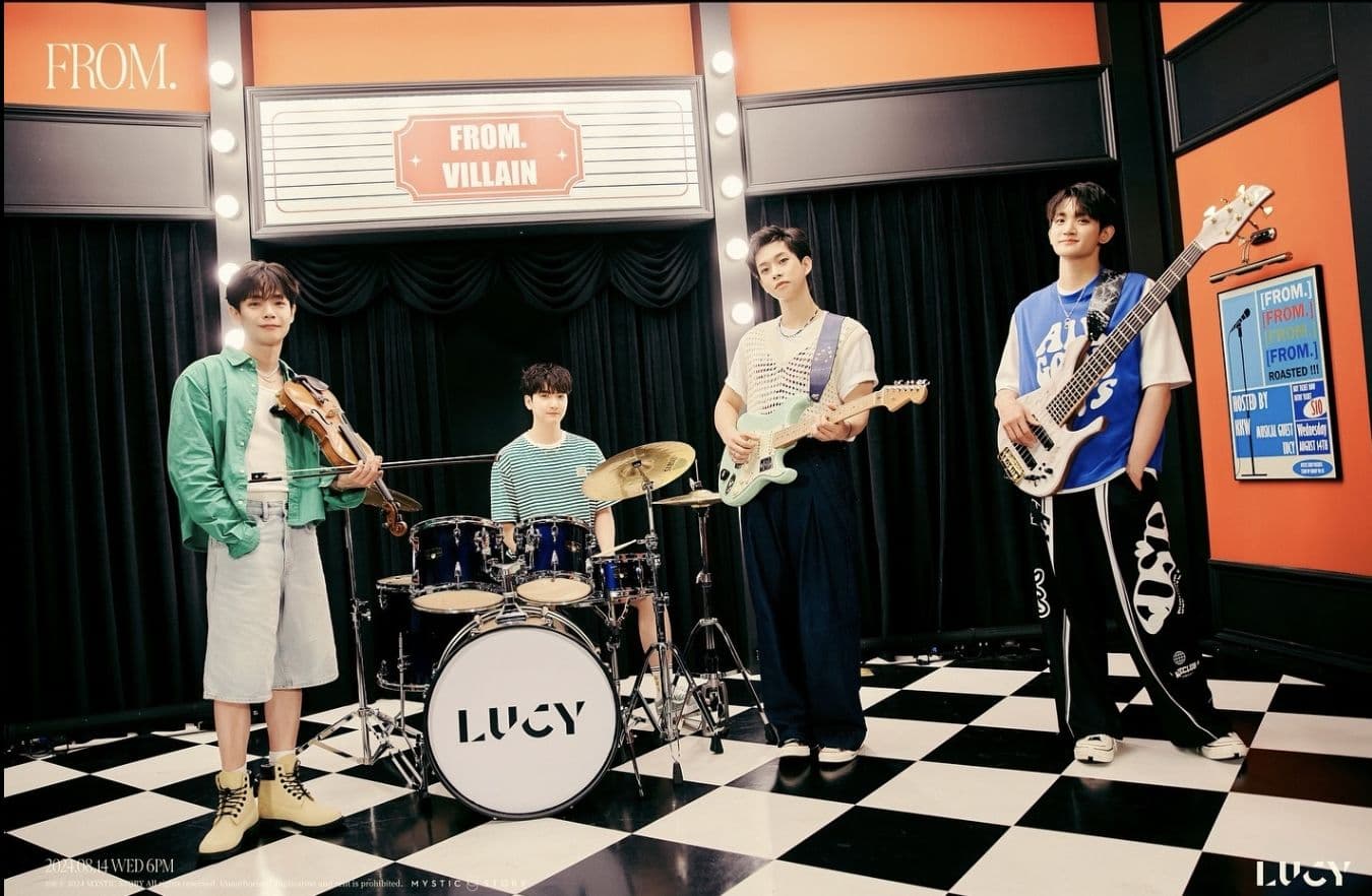 韓娛熱議-目前熱搜第4,5名 #LUCY_停止_抄襲 #LUCY_聲明_河馬