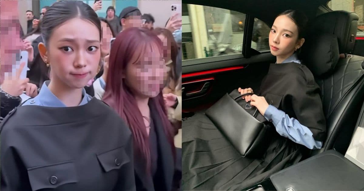 粉絲擠到跌倒！Karina海外活動遭圍堵 保鑣怒吼控場「讓她上車」畫面瘋傳