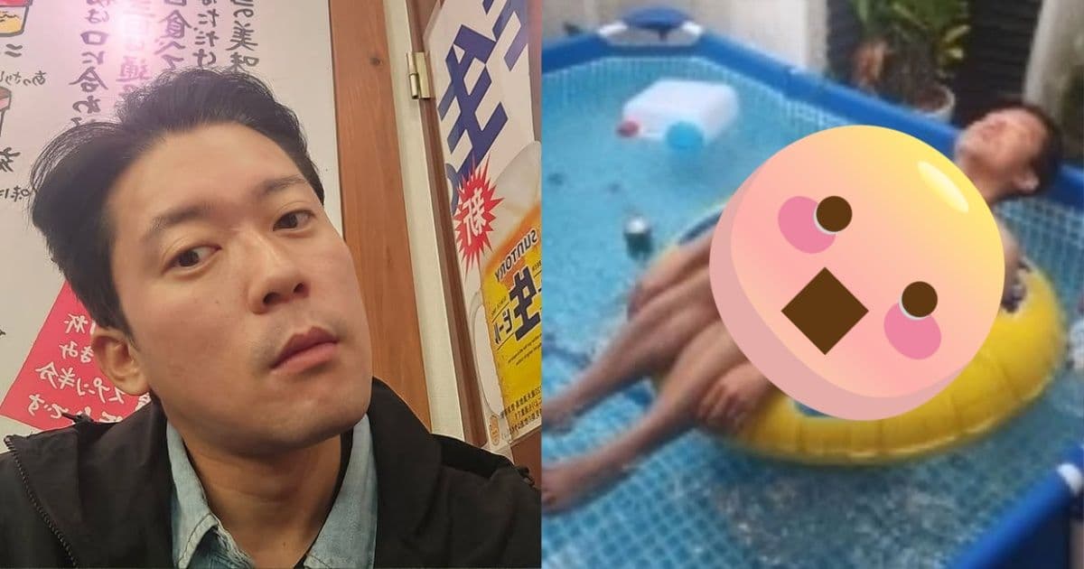 《我獨》金大浩離開MBC後徹底放飛！突PO泳池裸照　網嚇歪：以為誤闖成人網站