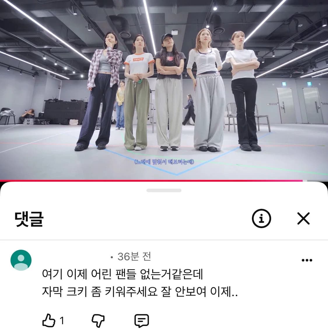 레드벨벳 자체 콘텐츠 댓글창 난리… "자막 좀 키워주세요, 이젠 안 보여요"