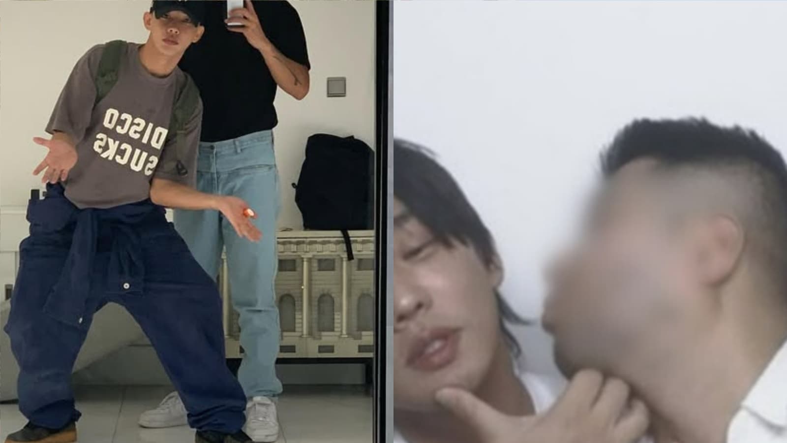 涉毒沉寂2年突曬親密照！影帝與男友「貼臉嘟嘴」　還喊：我會愛大哥