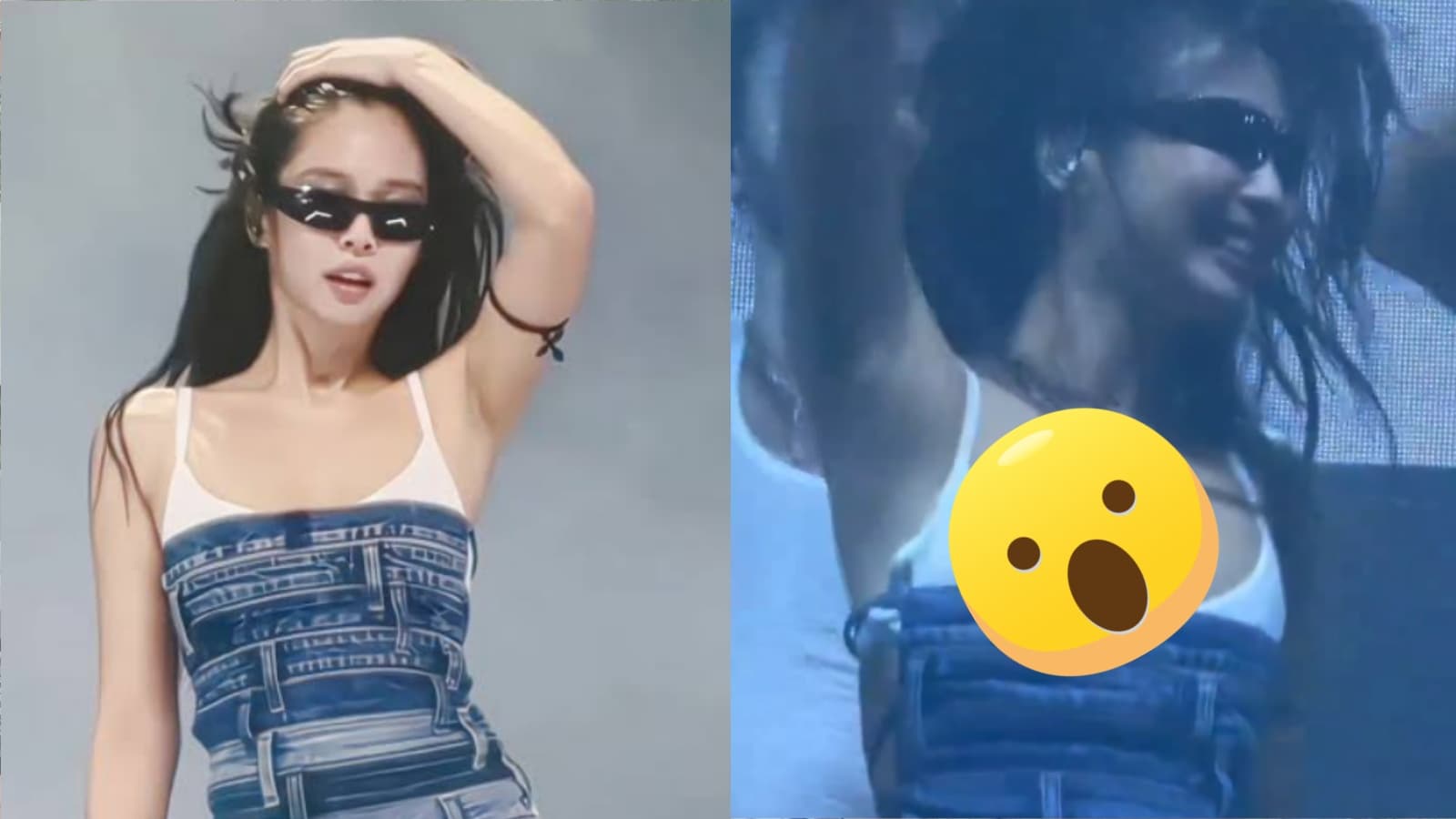 Jennie日本音樂祭疑走光！唱跳間服裝突移位　「露點」畫面曝光瘋傳