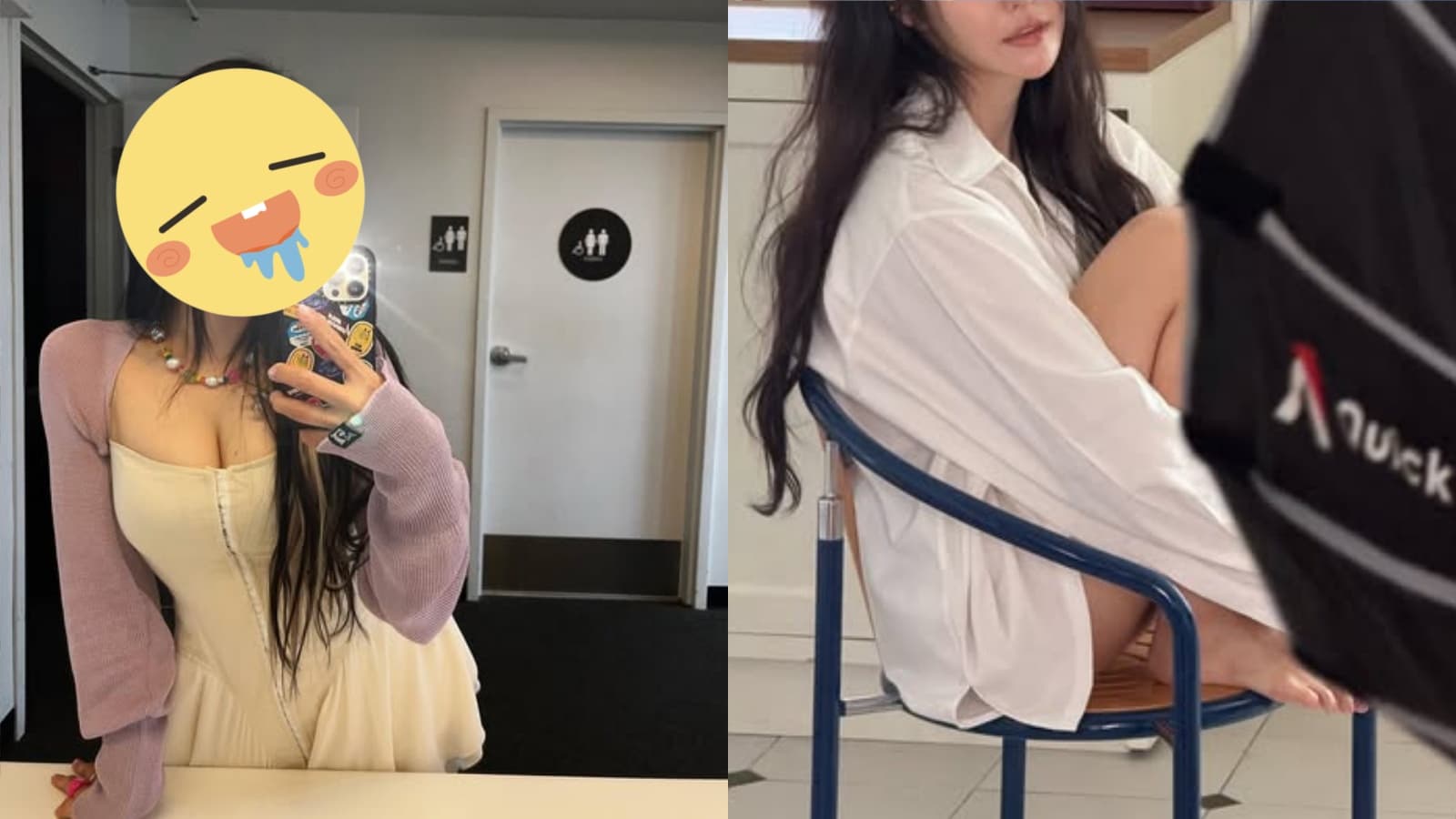 前性感女偶像辣曬美腿！僅穿白襯衫「遮不住」　釣出女星喊：快穿褲子