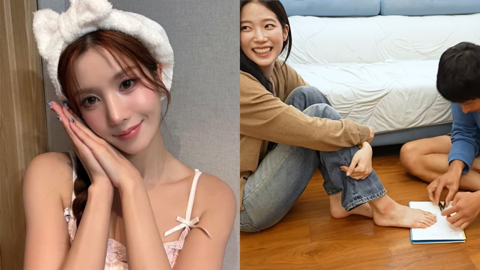 旗安84又幫女偶像「處理腳」！繼權恩妃後親剪Kazuha腳趾甲　網傻眼：太超過