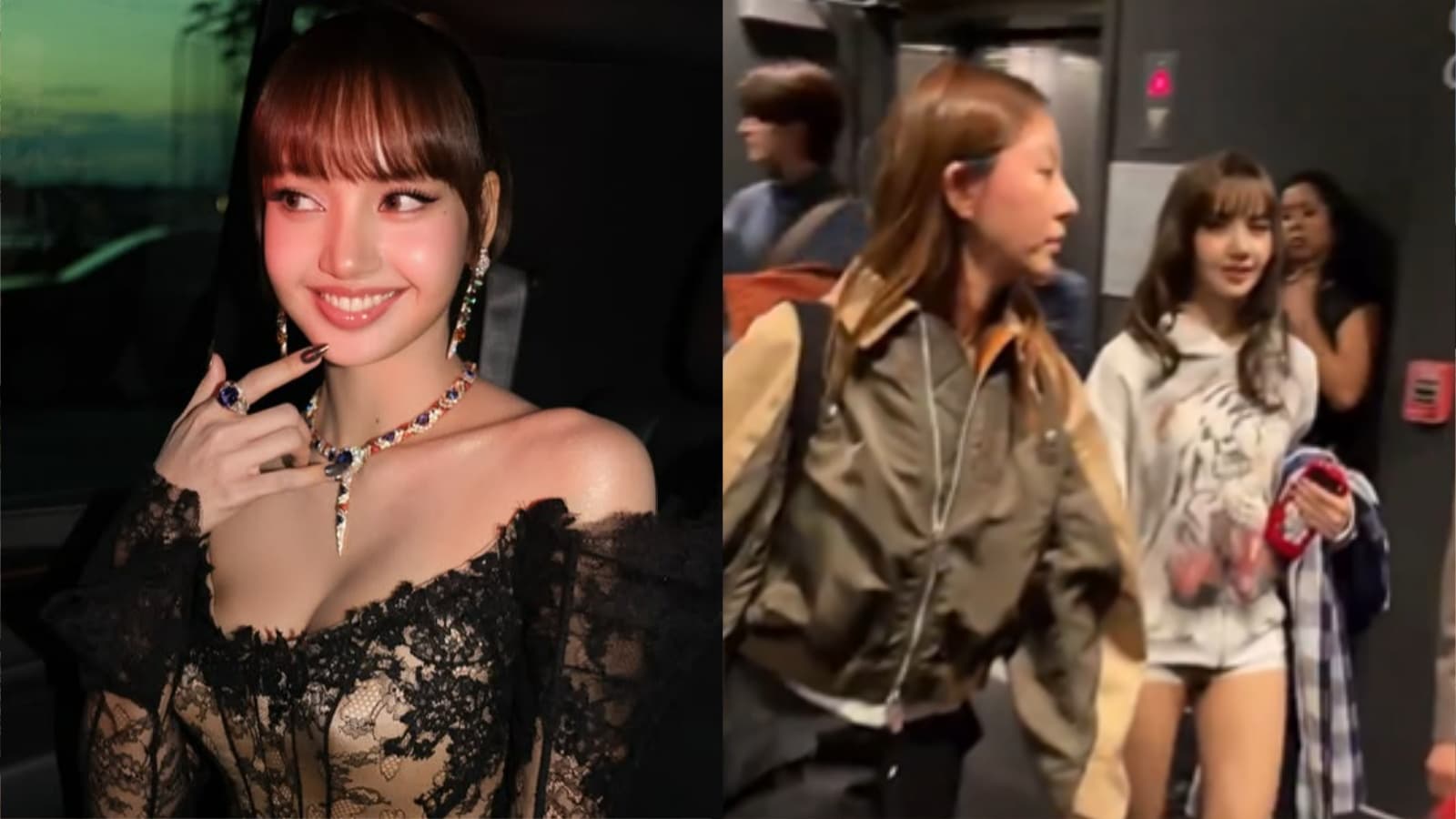Lisa英國街頭親密勾手「新歡」！男方又現身VMA後台 遭網狂轟：靠她上位