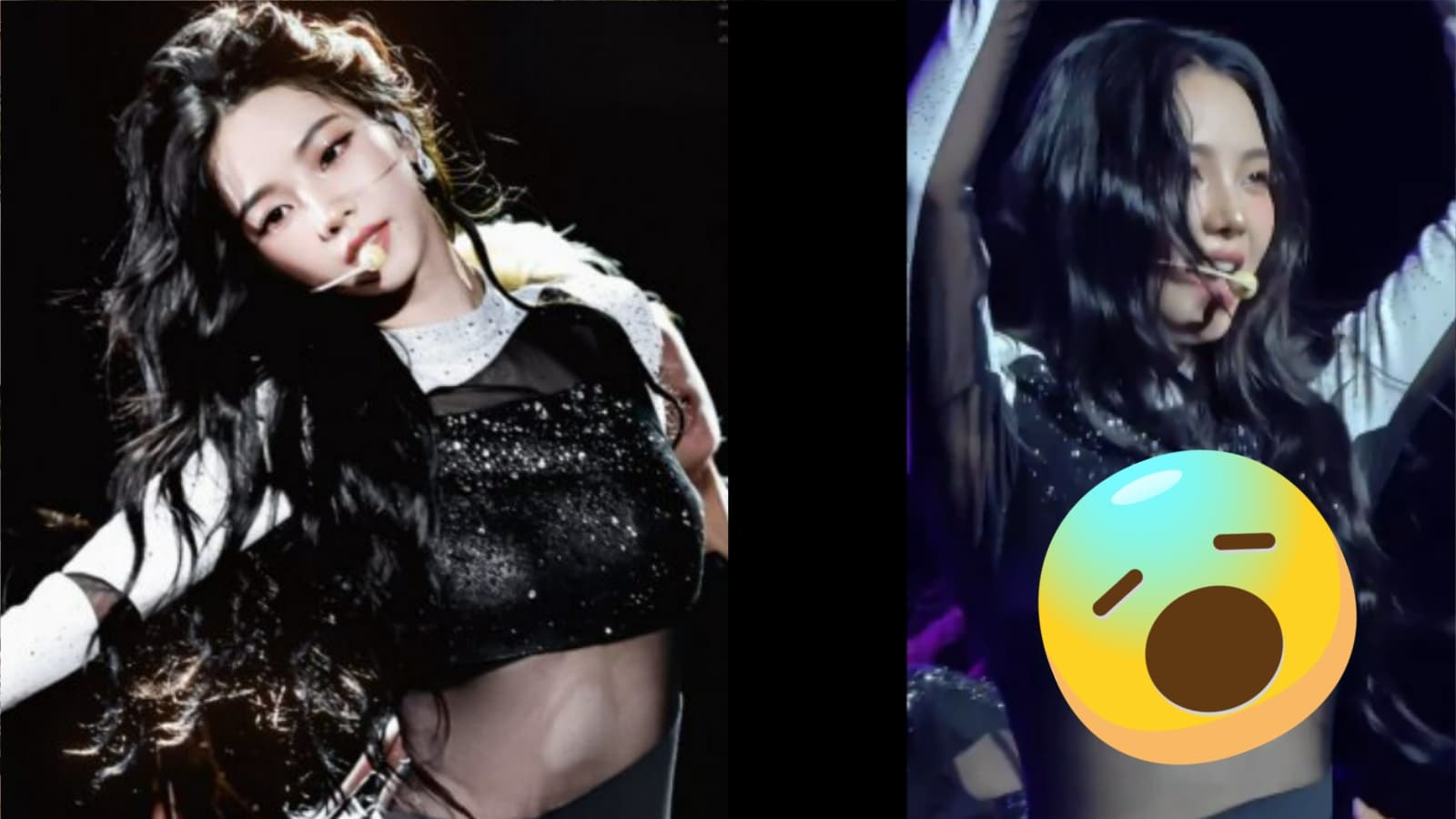 Karina熱舞突露「下胸」！美國舞台服疑滑動畫面瘋傳　粉絲氣炸：拜託放過她