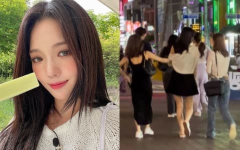 fromis_9、Pentagon遭曝一同進酒吧+抽菸!夜店街照片網上瘋傳!