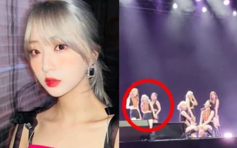 本月少女汝真在舞臺上暈倒!健康狀況惹粉絲擔心:行程太多!