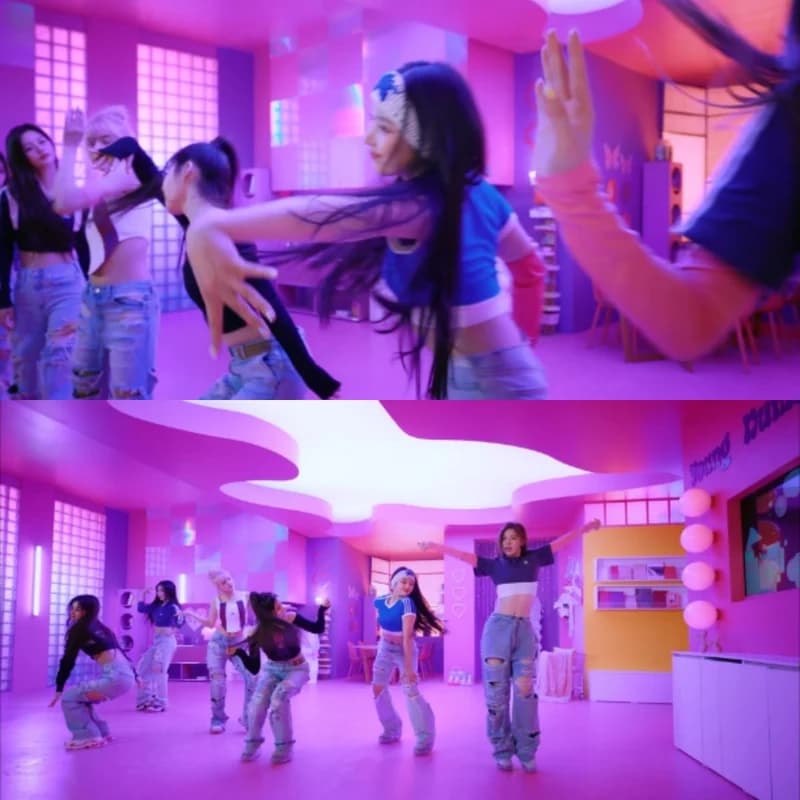image source_youtube|NMIXX "Young, Dumb, Stupid" M/V