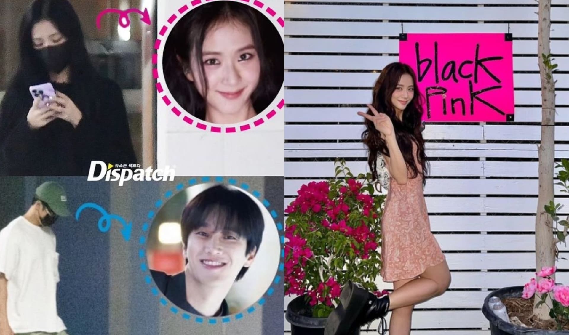 BLACKPINK JISOO和安普贤热恋ing!D社爆出两人超甜秘恋过程!YG首度正式回应曝光
