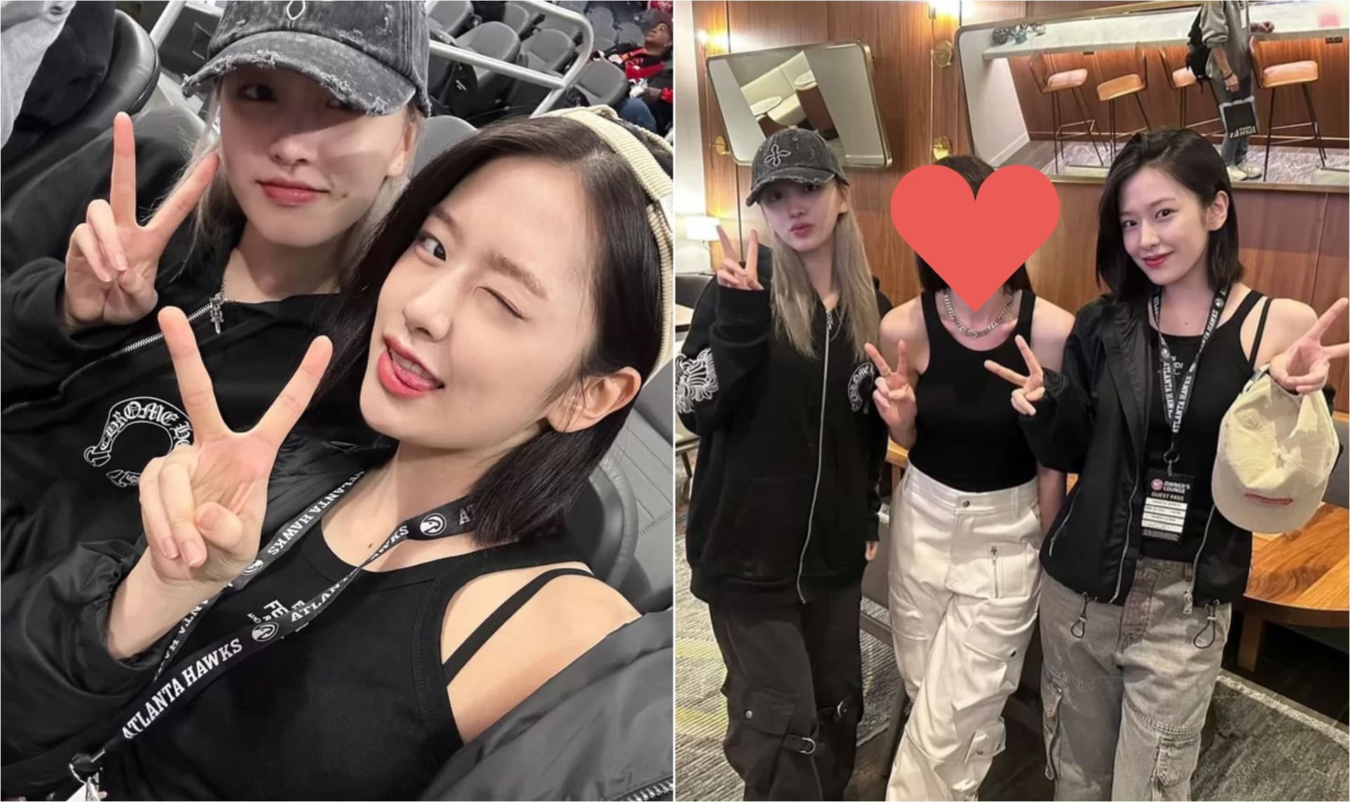 安俞真、Liz看球賽同框好萊塢明星!網嚇爛:是安海瑟薇!