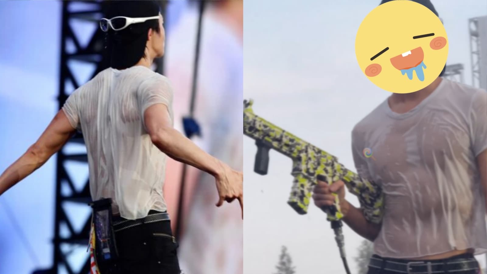 올해 '워터밤 남신'은 바로 그! 흰 티셔츠 젖자 드러난 탄탄한 몸매에 "안 입은 것보다 치명적"